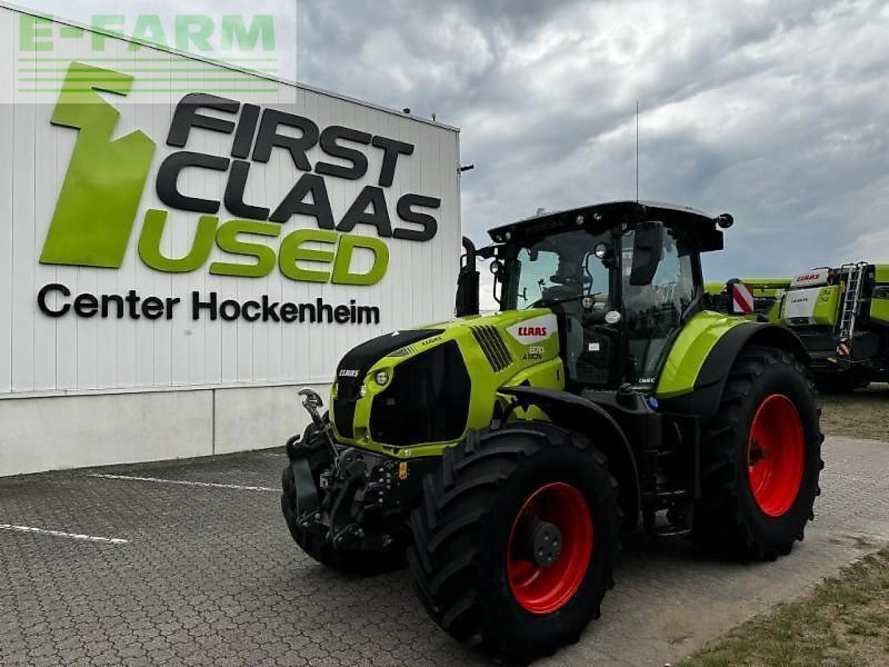 CLAAS axion 870 - Τρακτέρ: φωτογραφία 1 CLAAS axion 870 - Τρακτέρ: φωτογραφία 1