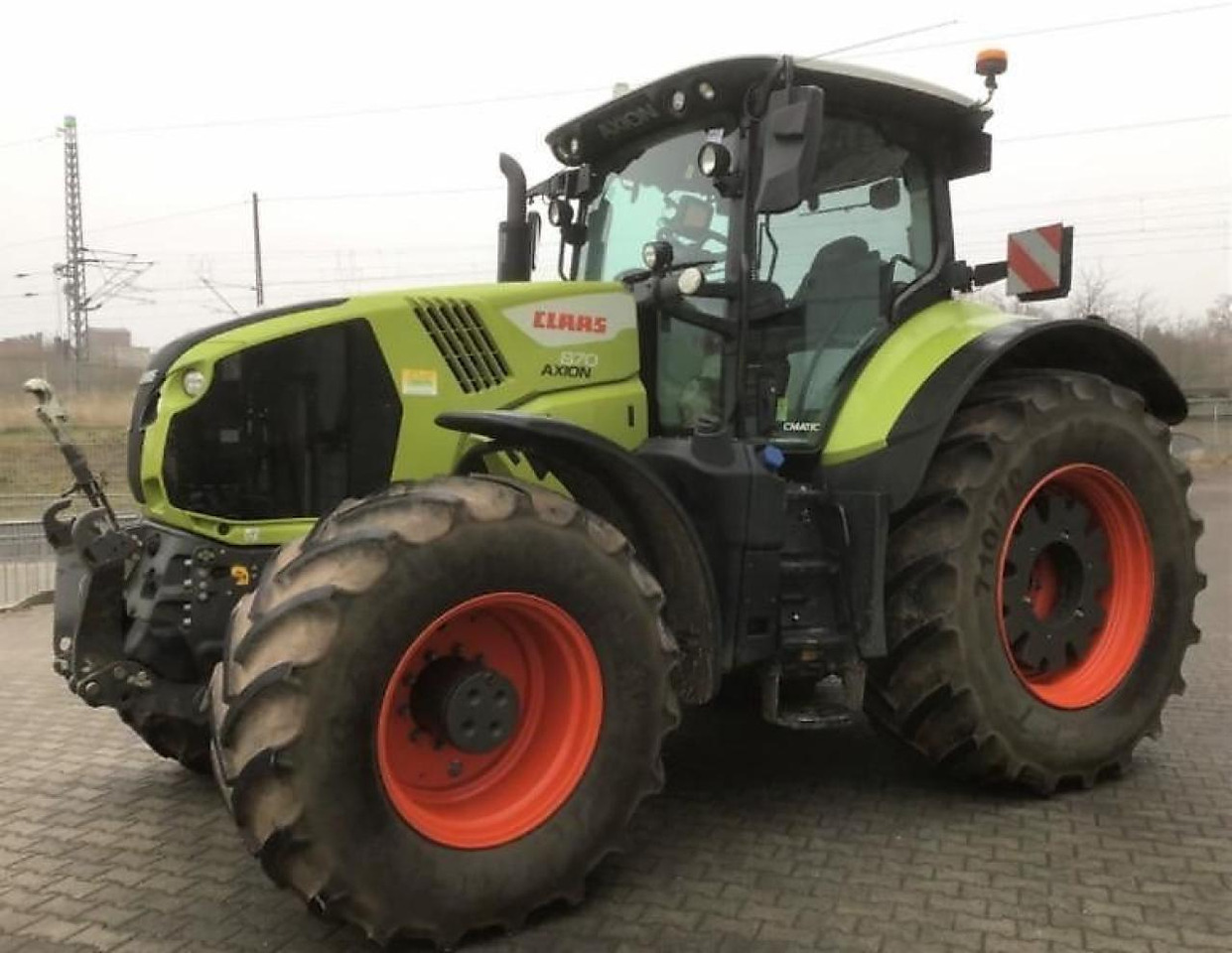 CLAAS axion 870 - Τρακτέρ: φωτογραφία 1 CLAAS axion 870 - Τρακτέρ: φωτογραφία 1