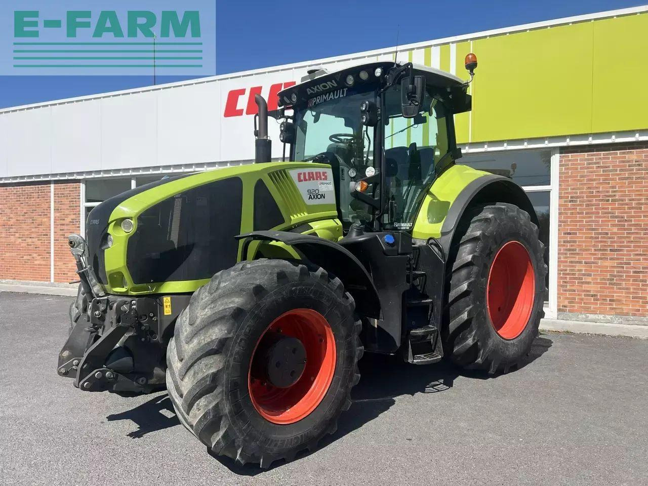 CLAAS axion 920 - Τρακτέρ: φωτογραφία 3 CLAAS axion 920 - Τρακτέρ: φωτογραφία 3