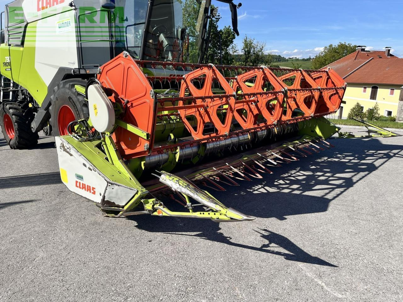 CLAAS c540 - Θεριζοαλωνιστική μηχανή - κεφαλή: φωτογραφία 1 CLAAS c540 - Θεριζοαλωνιστική μηχανή - κεφαλή: φωτογραφία 1