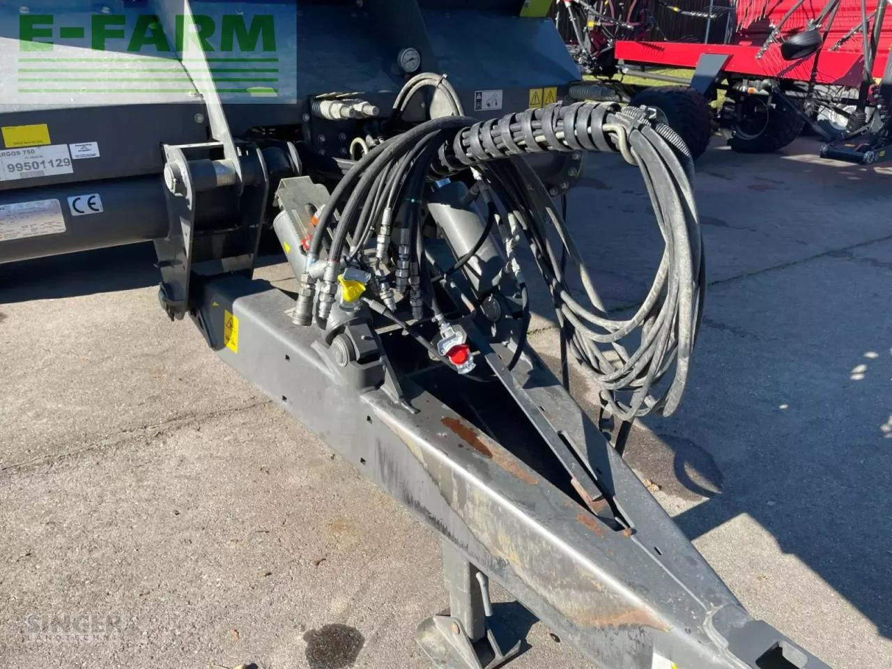 CLAAS cargos 750 - Ανατρεπόμενη ρυμούλκα για τρακτέρ: φωτογραφία 2 CLAAS cargos 750 - Ανατρεπόμενη ρυμούλκα για τρακτέρ: φωτογραφία 2