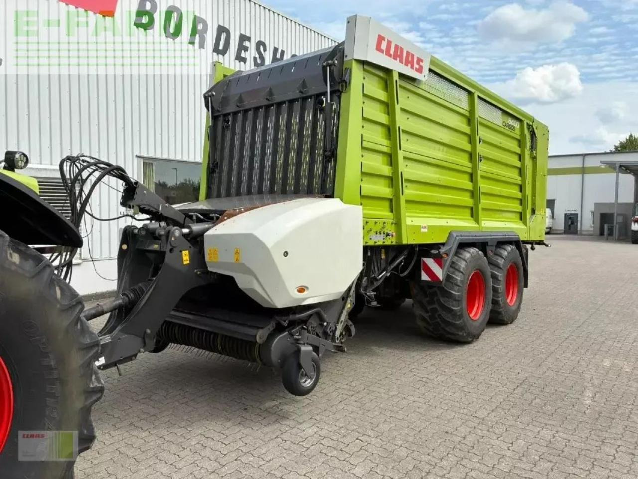CLAAS cargos 8400 - Βαγόνι ενσίρωσης: φωτογραφία 3 CLAAS cargos 8400 - Βαγόνι ενσίρωσης: φωτογραφία 3