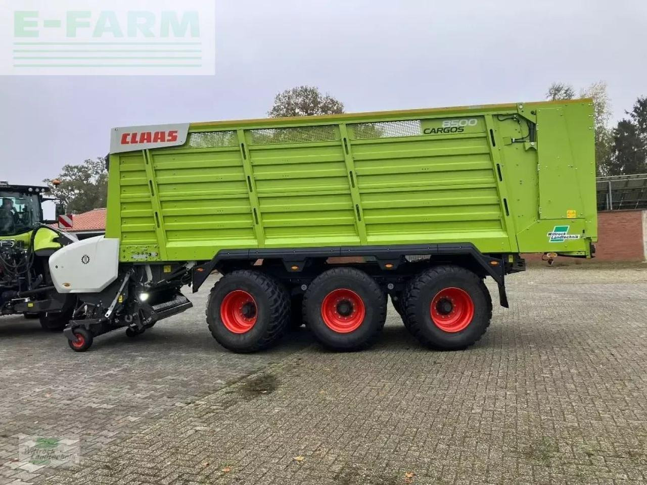 CLAAS cargos 8500 tridem - Βαγόνι ενσίρωσης: φωτογραφία 5 CLAAS cargos 8500 tridem - Βαγόνι ενσίρωσης: φωτογραφία 5