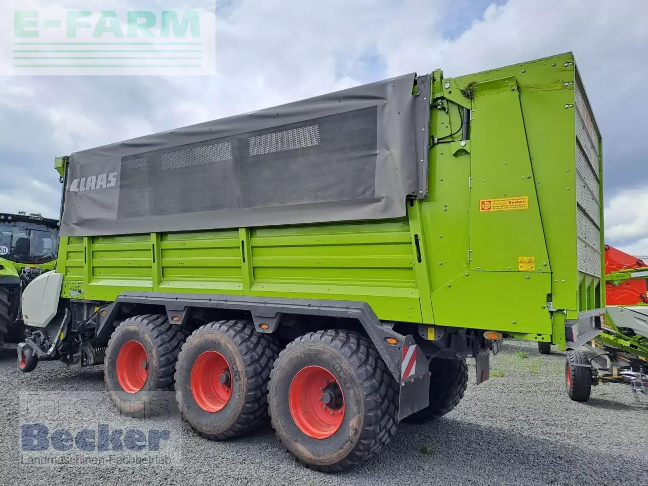CLAAS cargos 8500 tridem - Βαγόνι ενσίρωσης: φωτογραφία 3 CLAAS cargos 8500 tridem - Βαγόνι ενσίρωσης: φωτογραφία 3