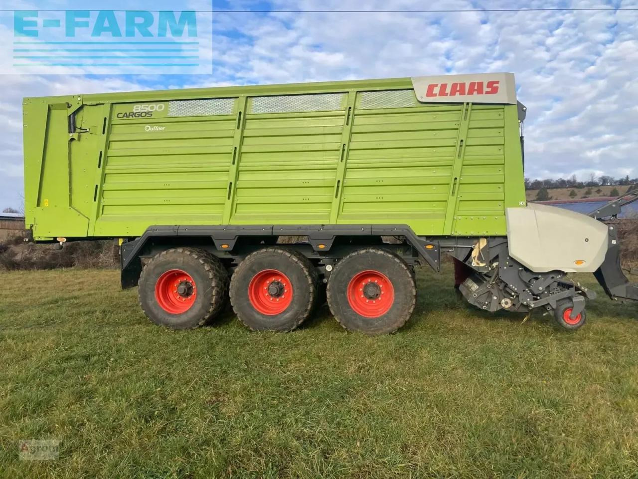 CLAAS cargos 8500 - Βαγόνι ενσίρωσης: φωτογραφία 2 CLAAS cargos 8500 - Βαγόνι ενσίρωσης: φωτογραφία 2