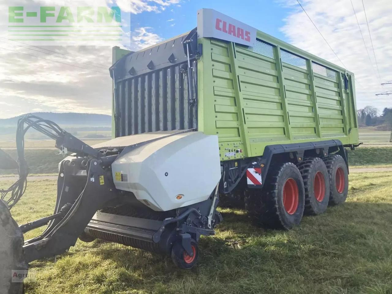 CLAAS cargos 8500 - Βαγόνι ενσίρωσης: φωτογραφία 1 CLAAS cargos 8500 - Βαγόνι ενσίρωσης: φωτογραφία 1