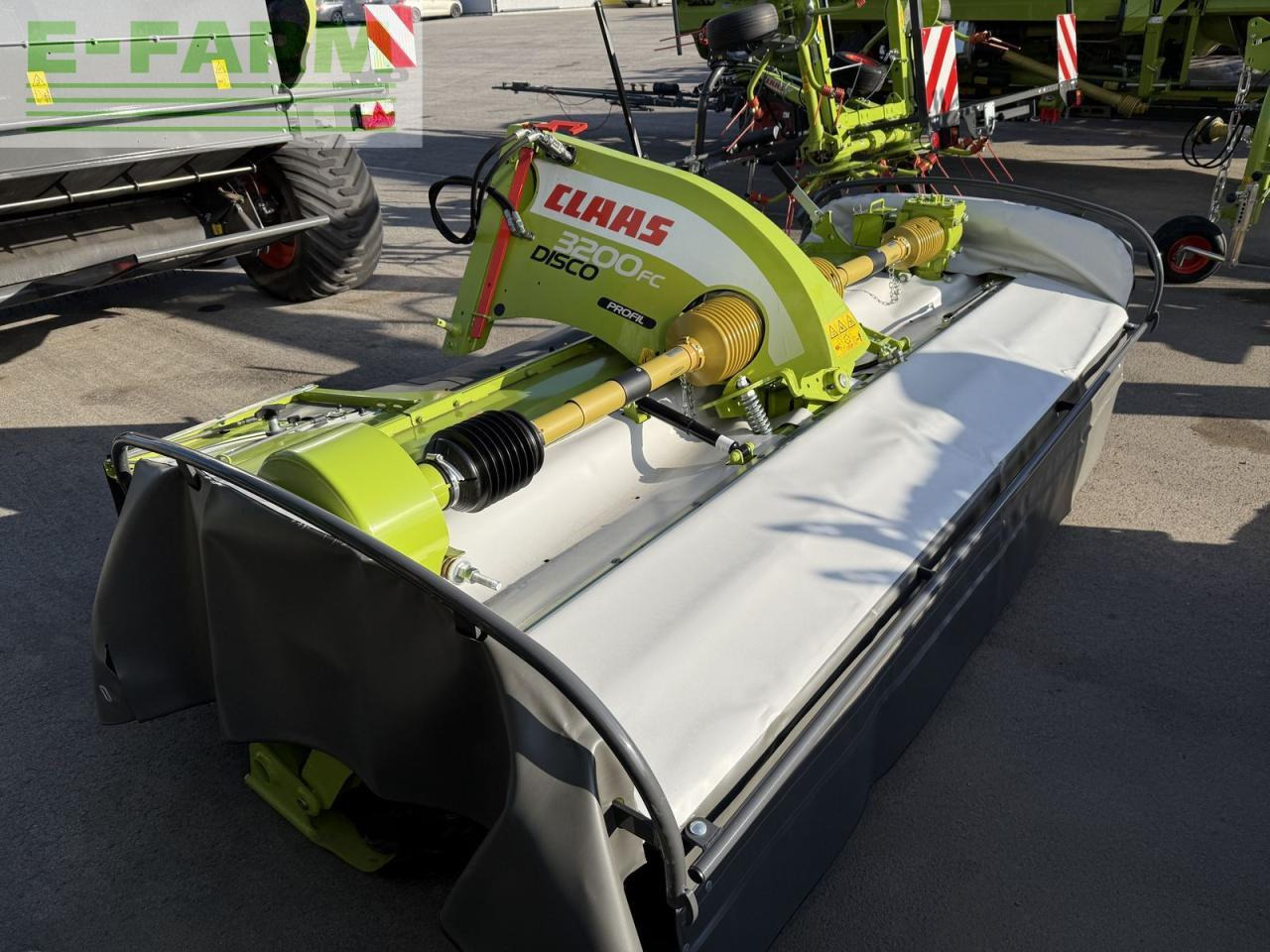 Χορτοκοπτικό CLAAS disco 3200 fc profil: φωτογραφία 1
