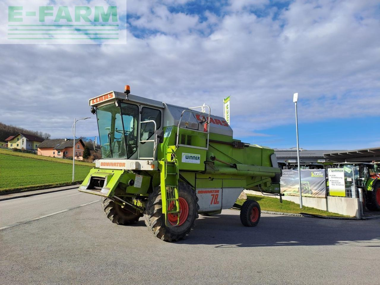 CLAAS dominator 78 s - Θεριζοαλωνιστική μηχανή: φωτογραφία 1 CLAAS dominator 78 s - Θεριζοαλωνιστική μηχανή: φωτογραφία 1