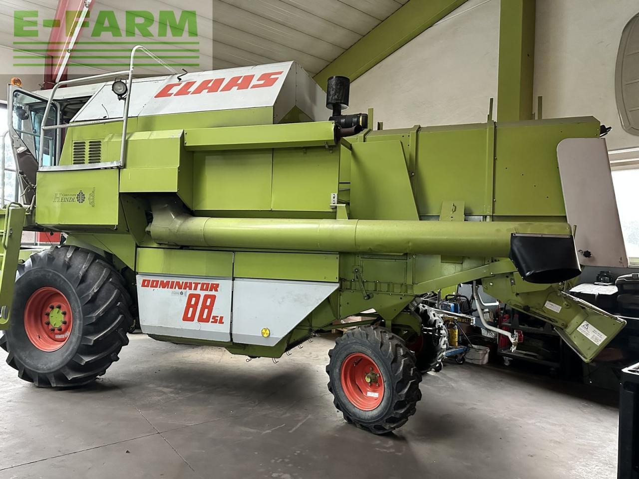 CLAAS dominator 88 - Θεριζοαλωνιστική μηχανή: φωτογραφία 3 CLAAS dominator 88 - Θεριζοαλωνιστική μηχανή: φωτογραφία 3