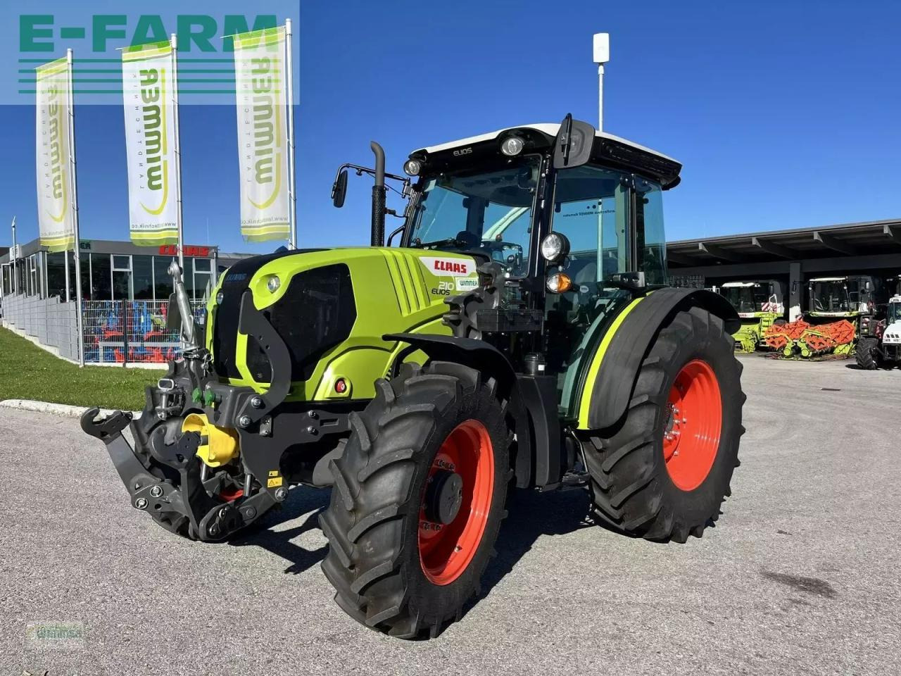 CLAAS elios 210 (kabine ohne glasdach) - Τρακτέρ: φωτογραφία 2 CLAAS elios 210 (kabine ohne glasdach) - Τρακτέρ: φωτογραφία 2