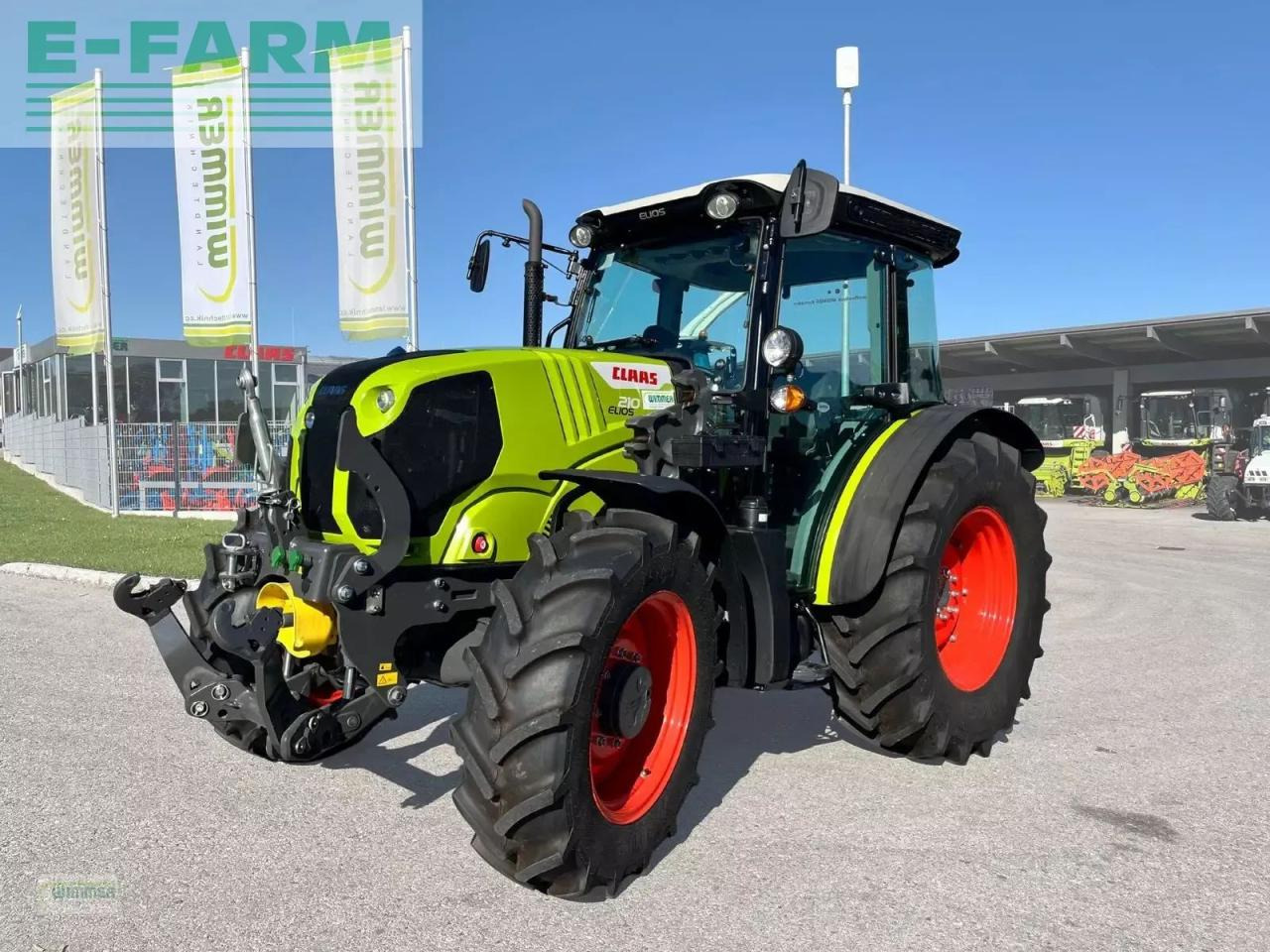 CLAAS elios 210 (kabine ohne glasdach) - Τρακτέρ: φωτογραφία 1 CLAAS elios 210 (kabine ohne glasdach) - Τρακτέρ: φωτογραφία 1