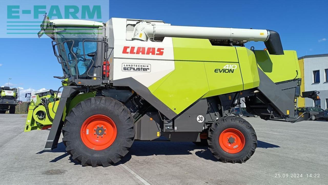 CLAAS evion 410 - Θεριζοαλωνιστική μηχανή: φωτογραφία 1 CLAAS evion 410 - Θεριζοαλωνιστική μηχανή: φωτογραφία 1