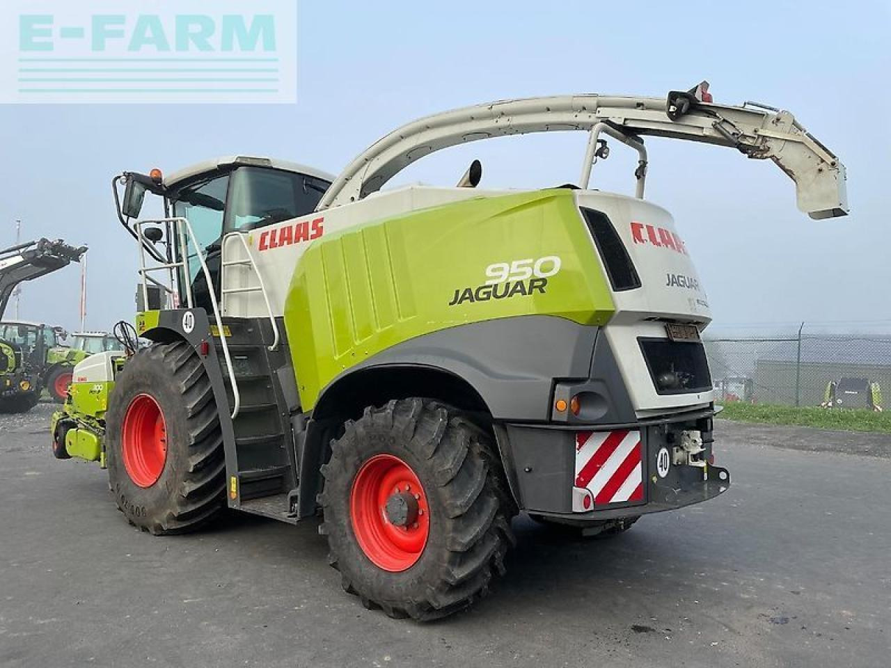 CLAAS jaguar 950 497 allrad mit pick-up - Ενσιρωτική μηχανή: φωτογραφία 1 CLAAS jaguar 950 497 allrad mit pick-up - Ενσιρωτική μηχανή: φωτογραφία 1