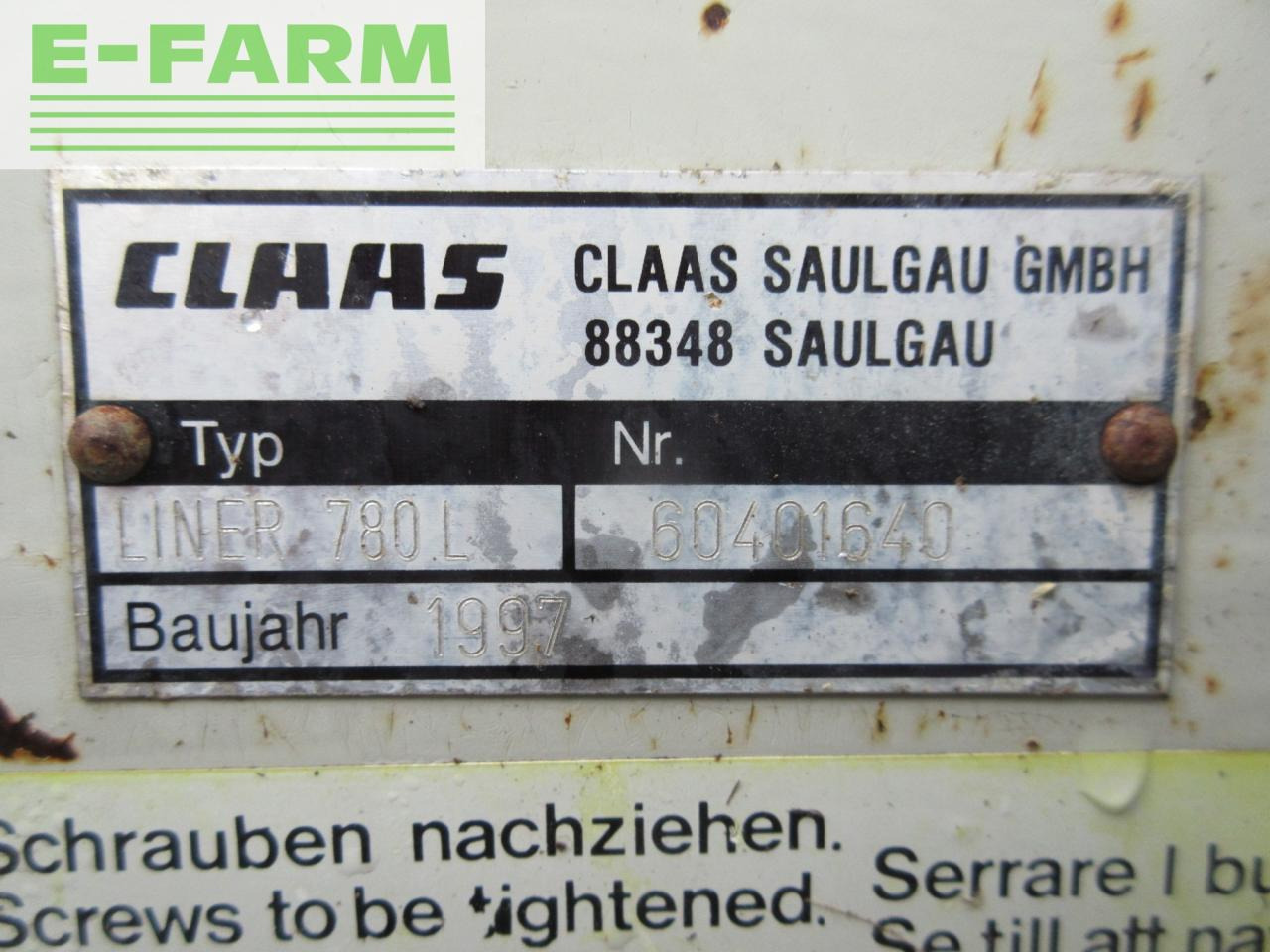 CLAAS l 780 l - Χορτοσυλλέκτης: φωτογραφία 5 CLAAS l 780 l - Χορτοσυλλέκτης: φωτογραφία 5