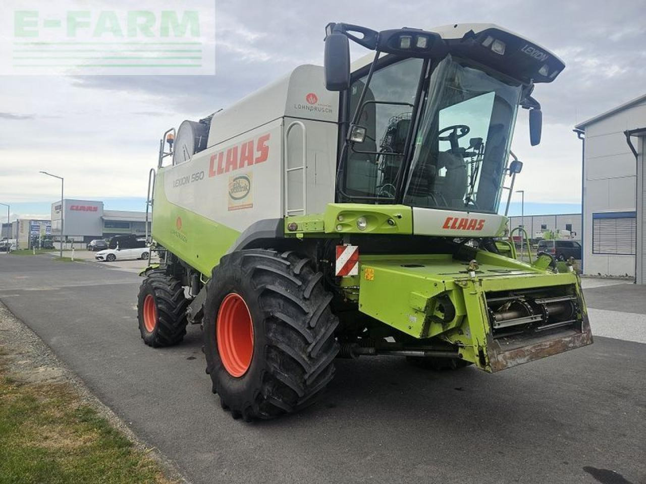 CLAAS lexion 560 - Θεριζοαλωνιστική μηχανή: φωτογραφία 3 CLAAS lexion 560 - Θεριζοαλωνιστική μηχανή: φωτογραφία 3