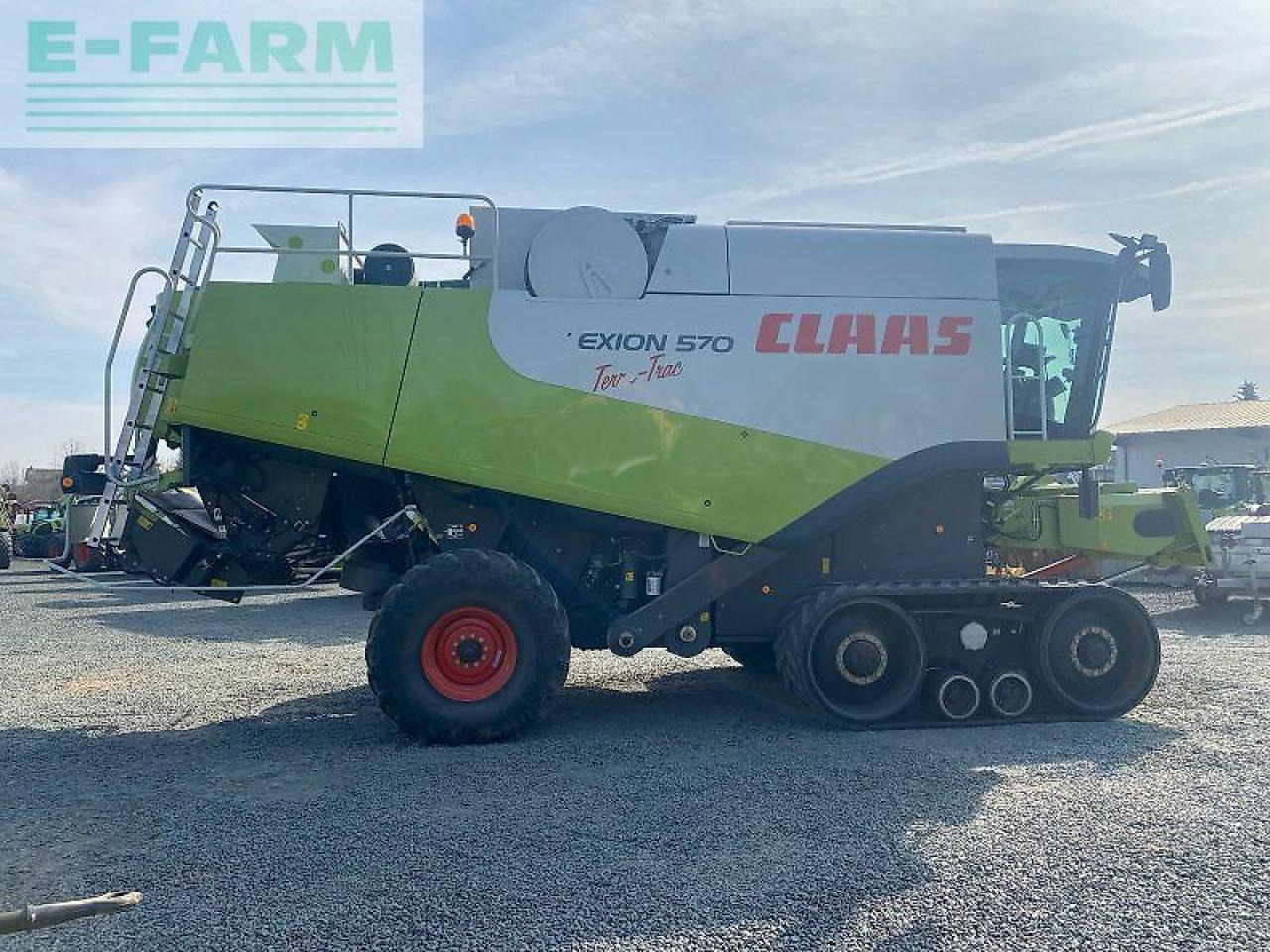 CLAAS lexion 570 tt - Θεριζοαλωνιστική μηχανή: φωτογραφία 5 CLAAS lexion 570 tt - Θεριζοαλωνιστική μηχανή: φωτογραφία 5