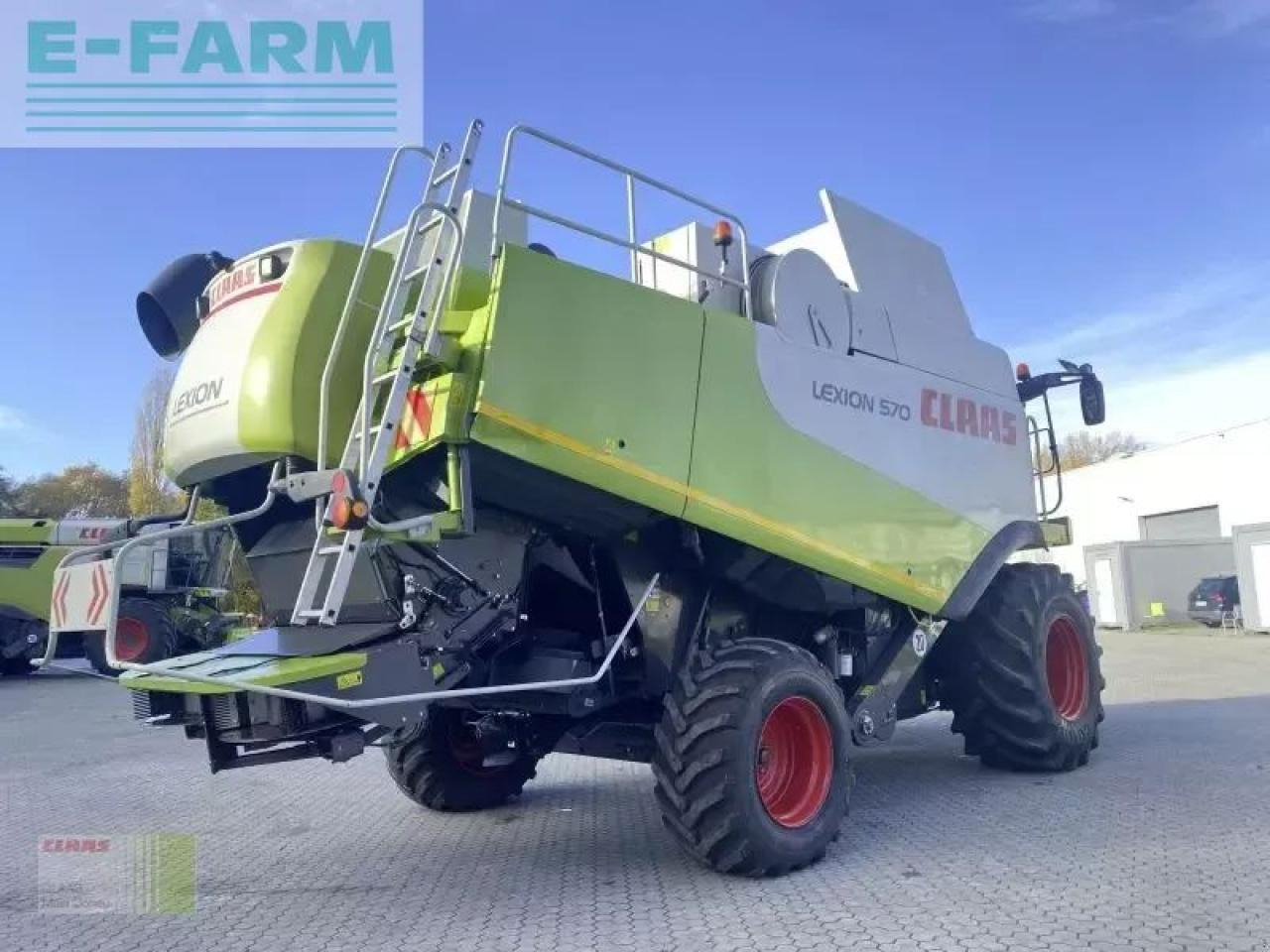 CLAAS lexion 570 + v750 + tw - Θεριζοαλωνιστική μηχανή: φωτογραφία 5 CLAAS lexion 570 + v750 + tw - Θεριζοαλωνιστική μηχανή: φωτογραφία 5