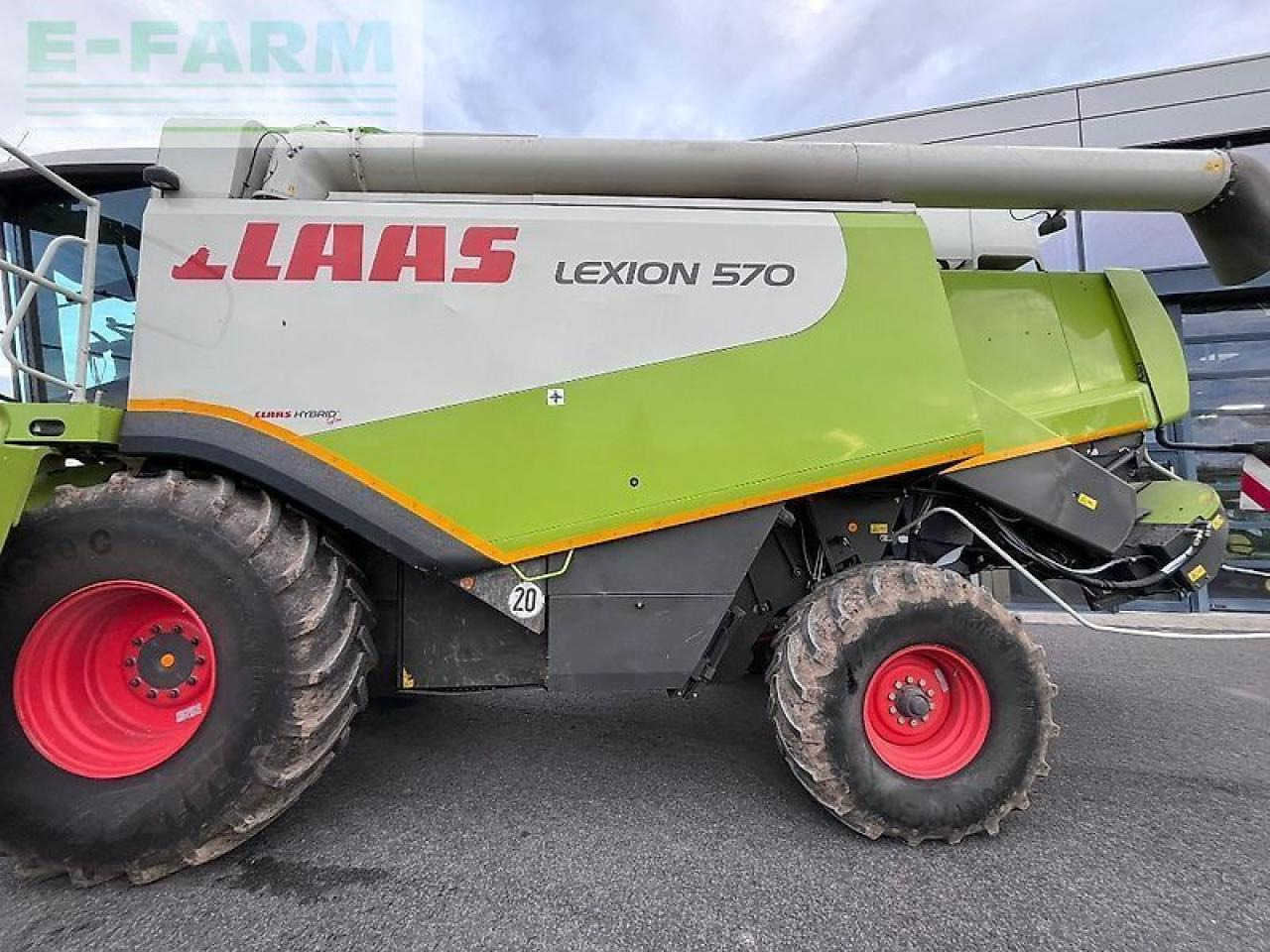 CLAAS lexion 570 - Θεριζοαλωνιστική μηχανή: φωτογραφία 5 CLAAS lexion 570 - Θεριζοαλωνιστική μηχανή: φωτογραφία 5