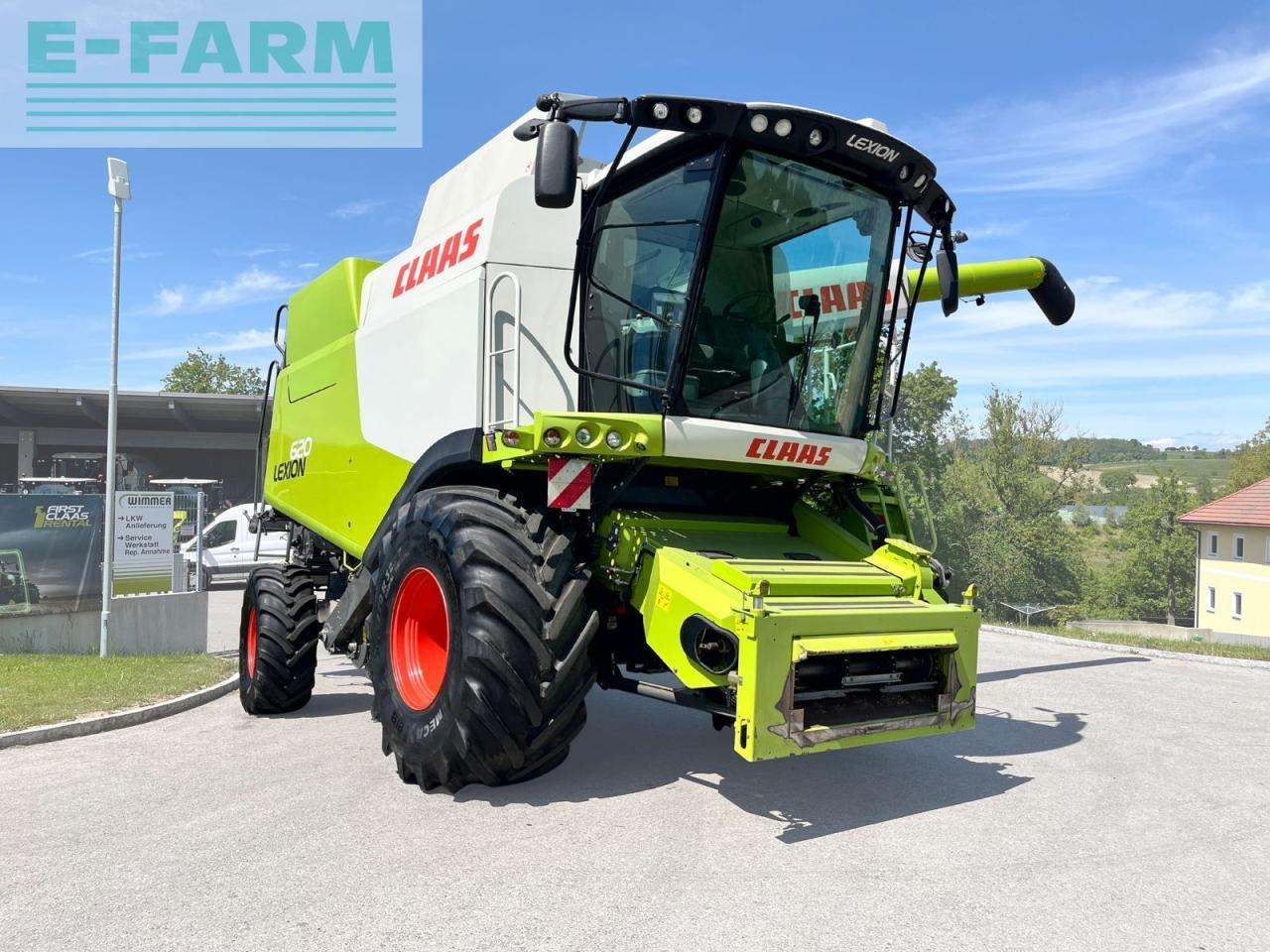 CLAAS lexion 620 - Θεριζοαλωνιστική μηχανή: φωτογραφία 1 CLAAS lexion 620 - Θεριζοαλωνιστική μηχανή: φωτογραφία 1