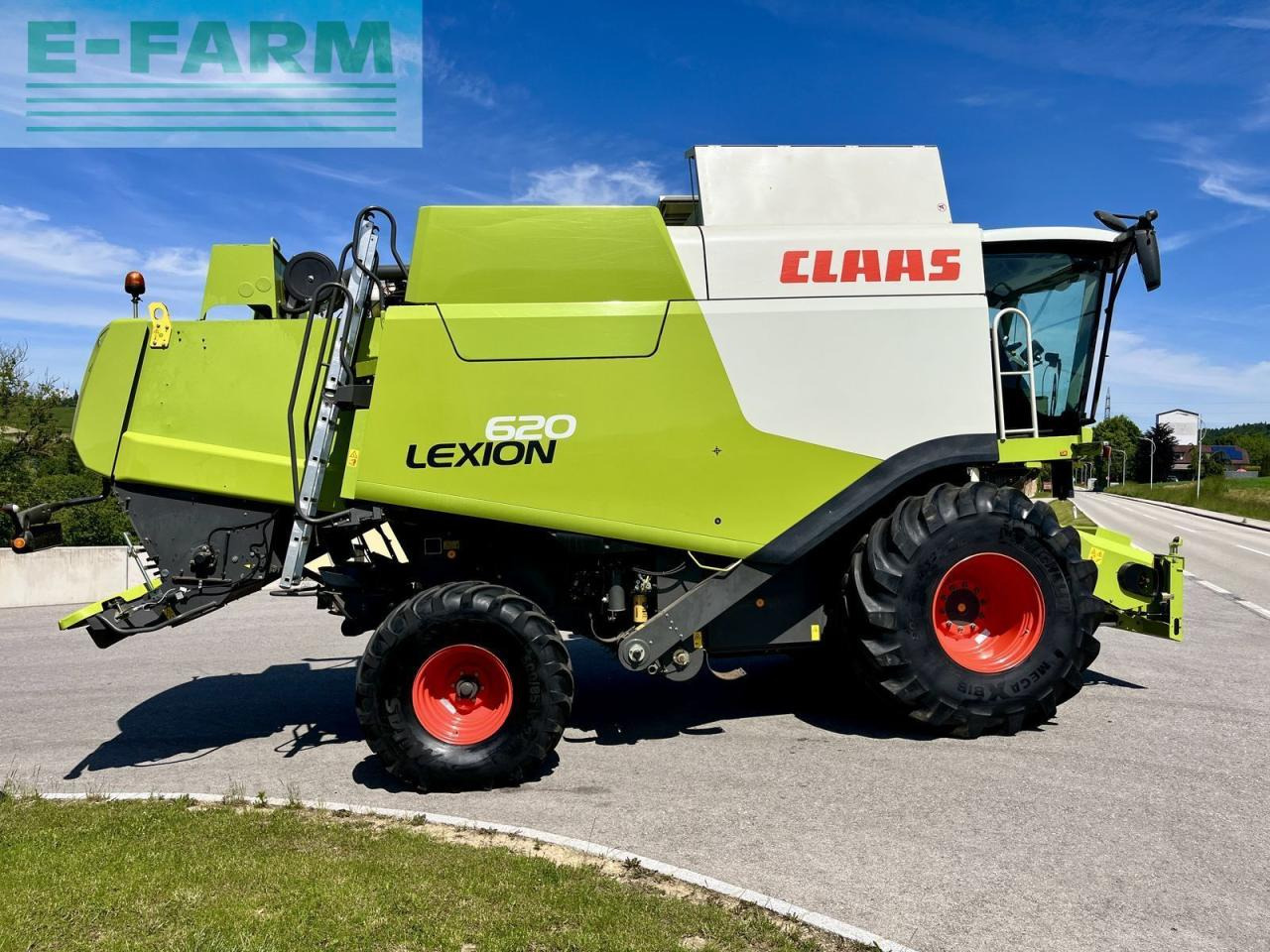 CLAAS lexion 620 - Θεριζοαλωνιστική μηχανή: φωτογραφία 5 CLAAS lexion 620 - Θεριζοαλωνιστική μηχανή: φωτογραφία 5