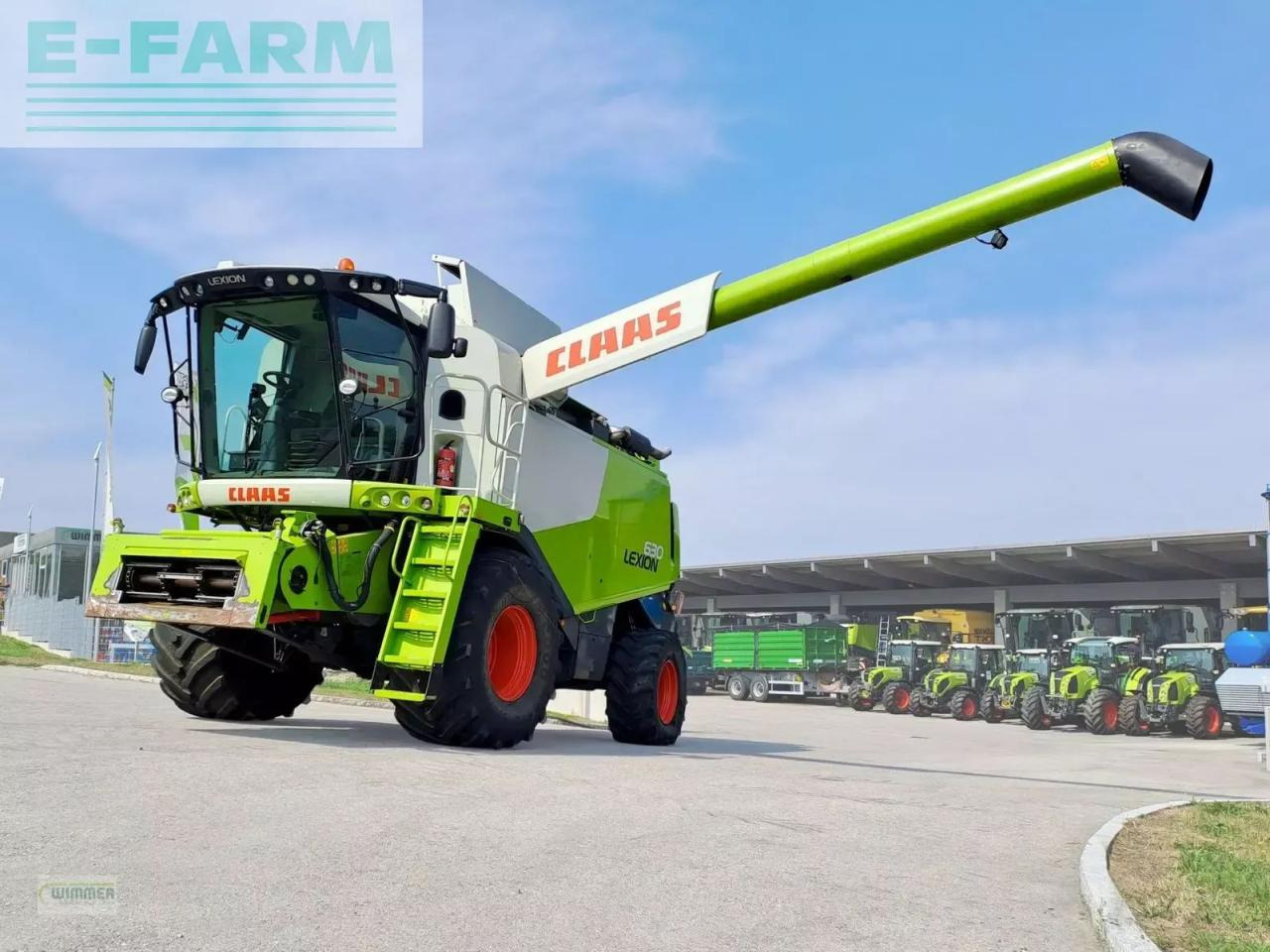 CLAAS lexion 630 - allrad - Θεριζοαλωνιστική μηχανή: φωτογραφία 1 CLAAS lexion 630 - allrad - Θεριζοαλωνιστική μηχανή: φωτογραφία 1