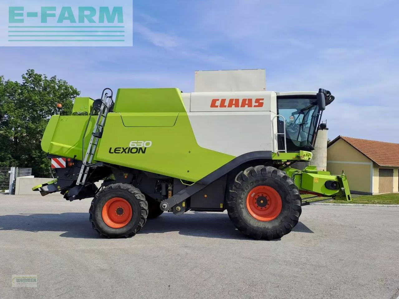 CLAAS lexion 630 - allrad - Θεριζοαλωνιστική μηχανή: φωτογραφία 5 CLAAS lexion 630 - allrad - Θεριζοαλωνιστική μηχανή: φωτογραφία 5
