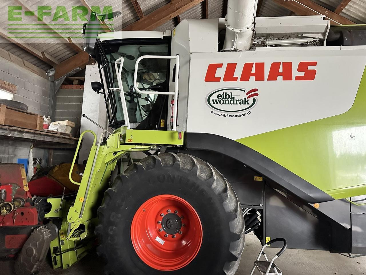 CLAAS lexion 630 montana - Θεριζοαλωνιστική μηχανή: φωτογραφία 4 CLAAS lexion 630 montana - Θεριζοαλωνιστική μηχανή: φωτογραφία 4