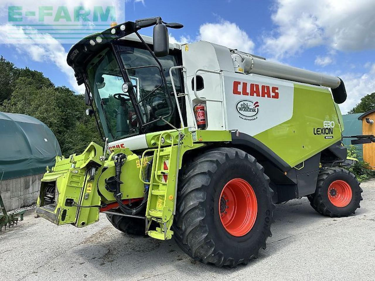 CLAAS lexion 630 montana - Θεριζοαλωνιστική μηχανή: φωτογραφία 1 CLAAS lexion 630 montana - Θεριζοαλωνιστική μηχανή: φωτογραφία 1