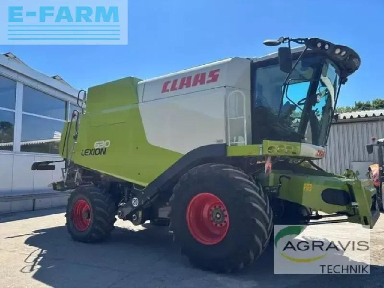 CLAAS lexion 630 - Θεριζοαλωνιστική μηχανή: φωτογραφία 2 CLAAS lexion 630 - Θεριζοαλωνιστική μηχανή: φωτογραφία 2