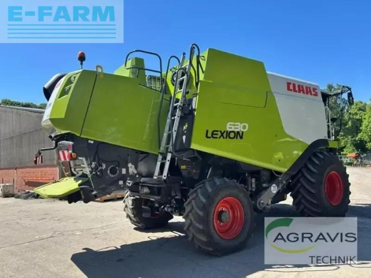 CLAAS lexion 630 - Θεριζοαλωνιστική μηχανή: φωτογραφία 3 CLAAS lexion 630 - Θεριζοαλωνιστική μηχανή: φωτογραφία 3