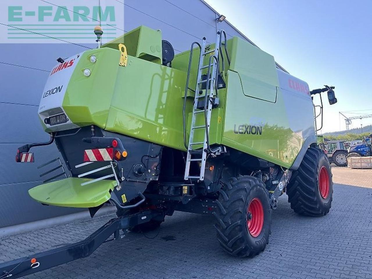 CLAAS lexion 630 - Θεριζοαλωνιστική μηχανή: φωτογραφία 4 CLAAS lexion 630 - Θεριζοαλωνιστική μηχανή: φωτογραφία 4