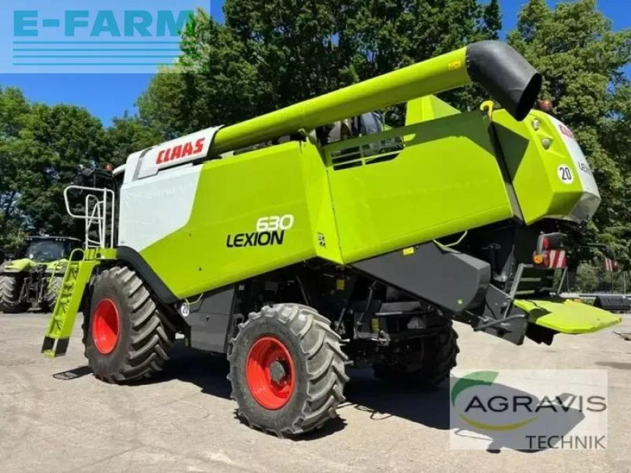 CLAAS lexion 630 - Θεριζοαλωνιστική μηχανή: φωτογραφία 4 CLAAS lexion 630 - Θεριζοαλωνιστική μηχανή: φωτογραφία 4