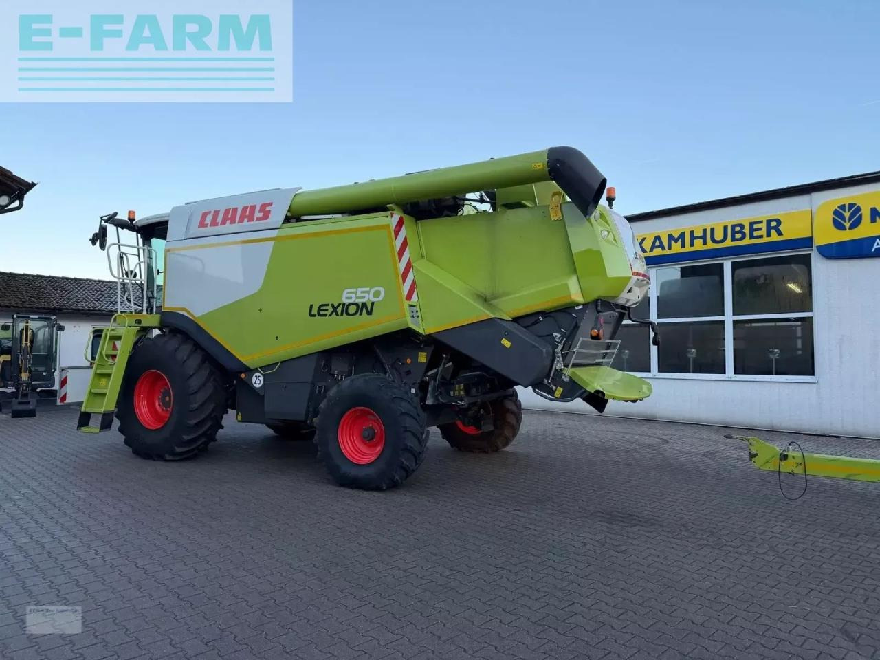 CLAAS lexion 650 (stage iiib) - Θεριζοαλωνιστική μηχανή: φωτογραφία 4 CLAAS lexion 650 (stage iiib) - Θεριζοαλωνιστική μηχανή: φωτογραφία 4