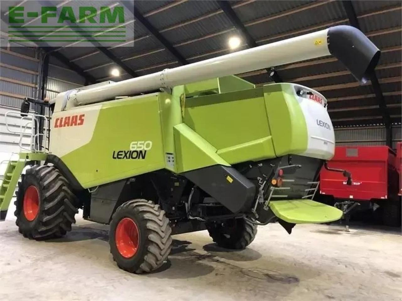 CLAAS lexion 650 - Θεριζοαλωνιστική μηχανή: φωτογραφία 4 CLAAS lexion 650 - Θεριζοαλωνιστική μηχανή: φωτογραφία 4