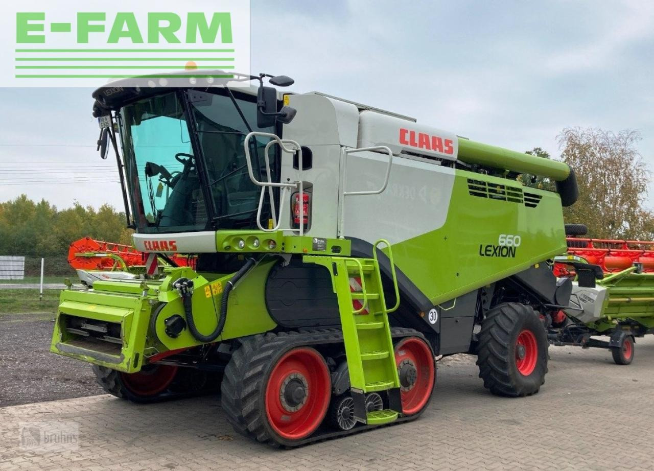 CLAAS lexion 660 tt mit vario 930 - Θεριζοαλωνιστική μηχανή: φωτογραφία 2 CLAAS lexion 660 tt mit vario 930 - Θεριζοαλωνιστική μηχανή: φωτογραφία 2