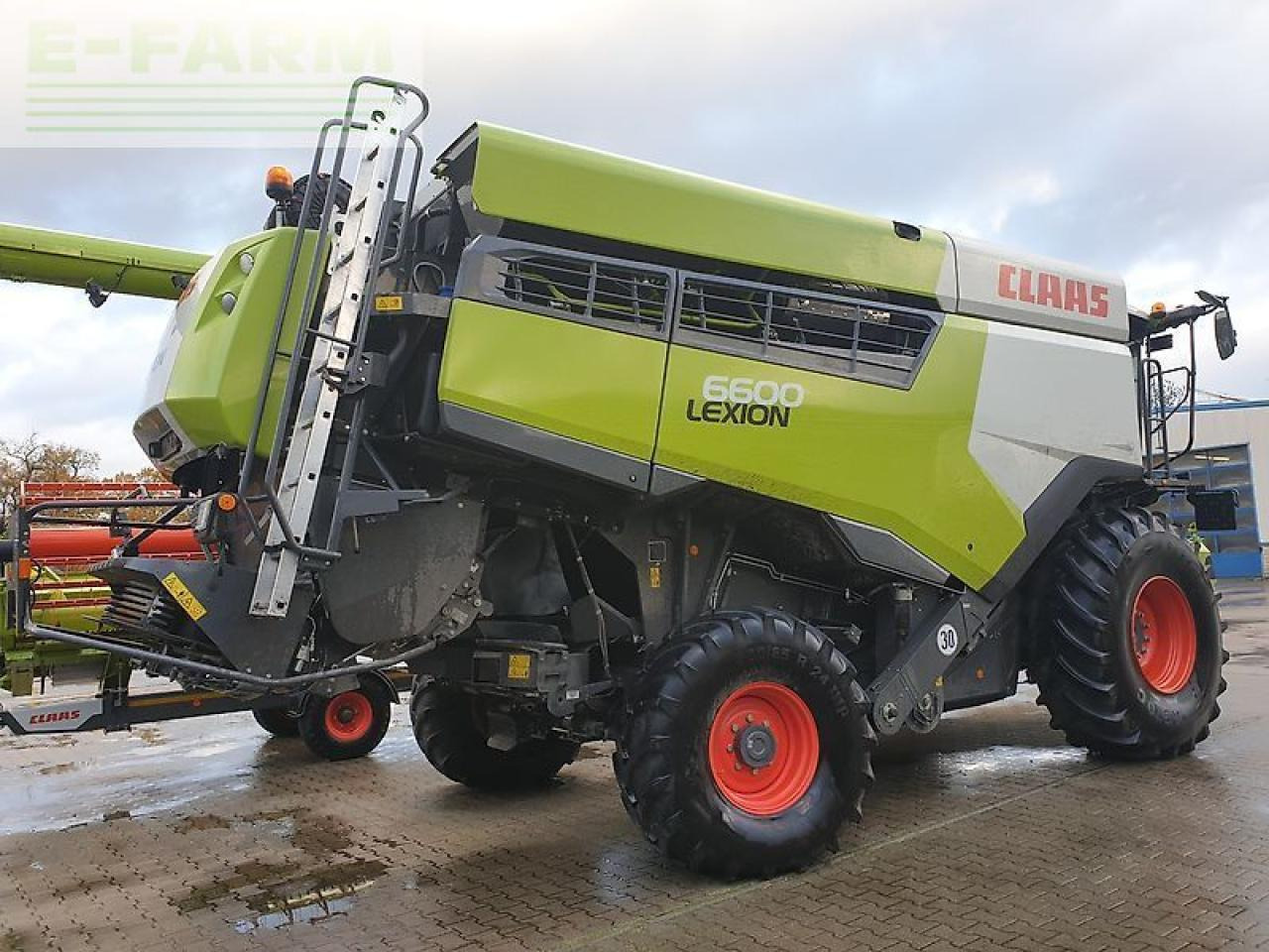 CLAAS lexion 6600 +vario 930 - Θεριζοαλωνιστική μηχανή: φωτογραφία 3 CLAAS lexion 6600 +vario 930 - Θεριζοαλωνιστική μηχανή: φωτογραφία 3