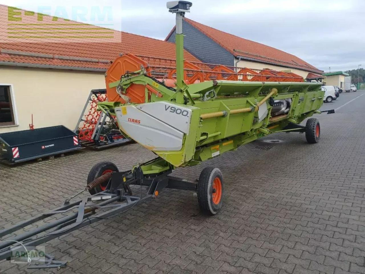 Θεριζοαλωνιστική μηχανή CLAAS lexion 670 tt terratrac v 900: φωτογραφία 17