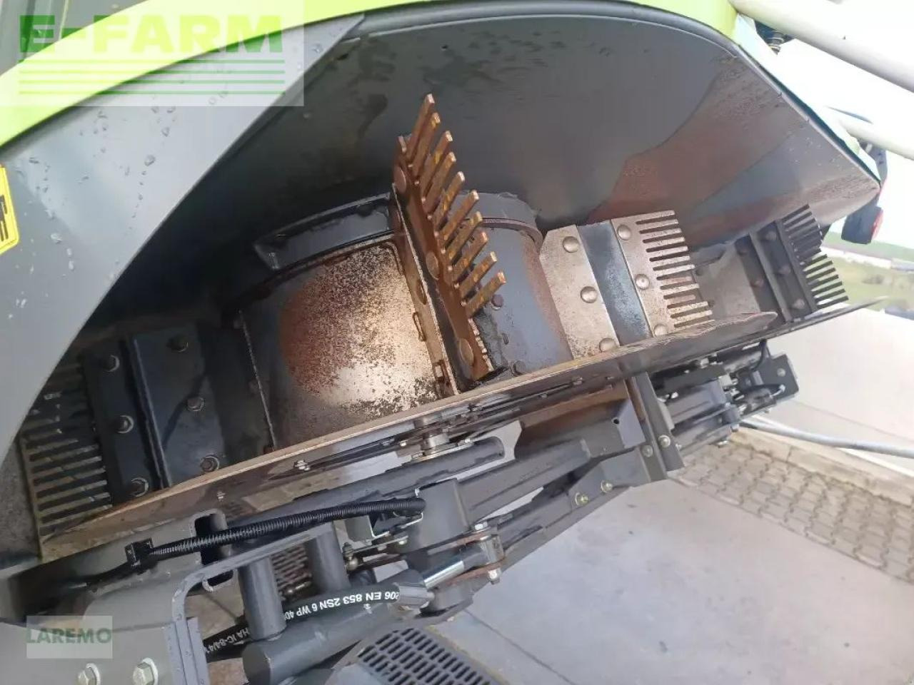 Θεριζοαλωνιστική μηχανή CLAAS lexion 670 tt terratrac v 900: φωτογραφία 16