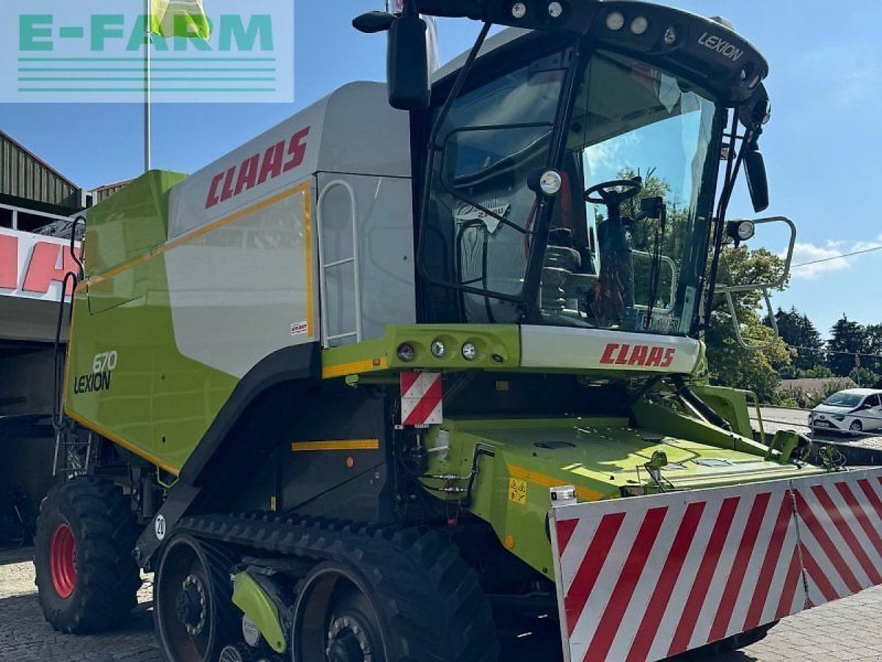 CLAAS lexion 670 tt - Θεριζοαλωνιστική μηχανή: φωτογραφία 2 CLAAS lexion 670 tt - Θεριζοαλωνιστική μηχανή: φωτογραφία 2
