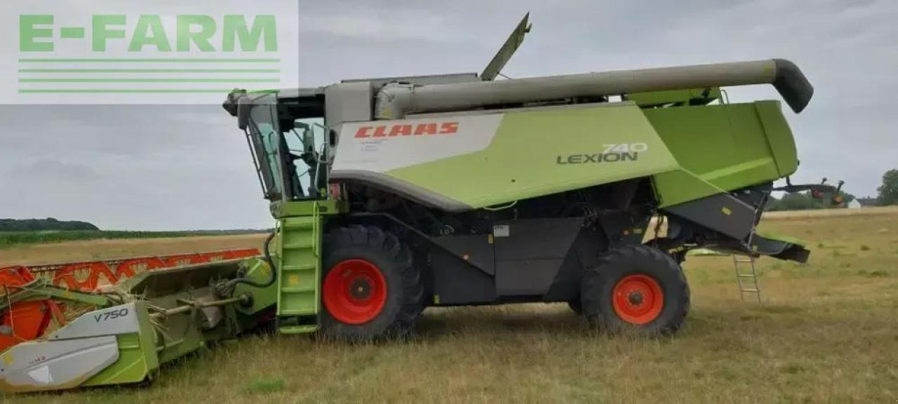 CLAAS lexion 740 - Θεριζοαλωνιστική μηχανή: φωτογραφία 3 CLAAS lexion 740 - Θεριζοαλωνιστική μηχανή: φωτογραφία 3