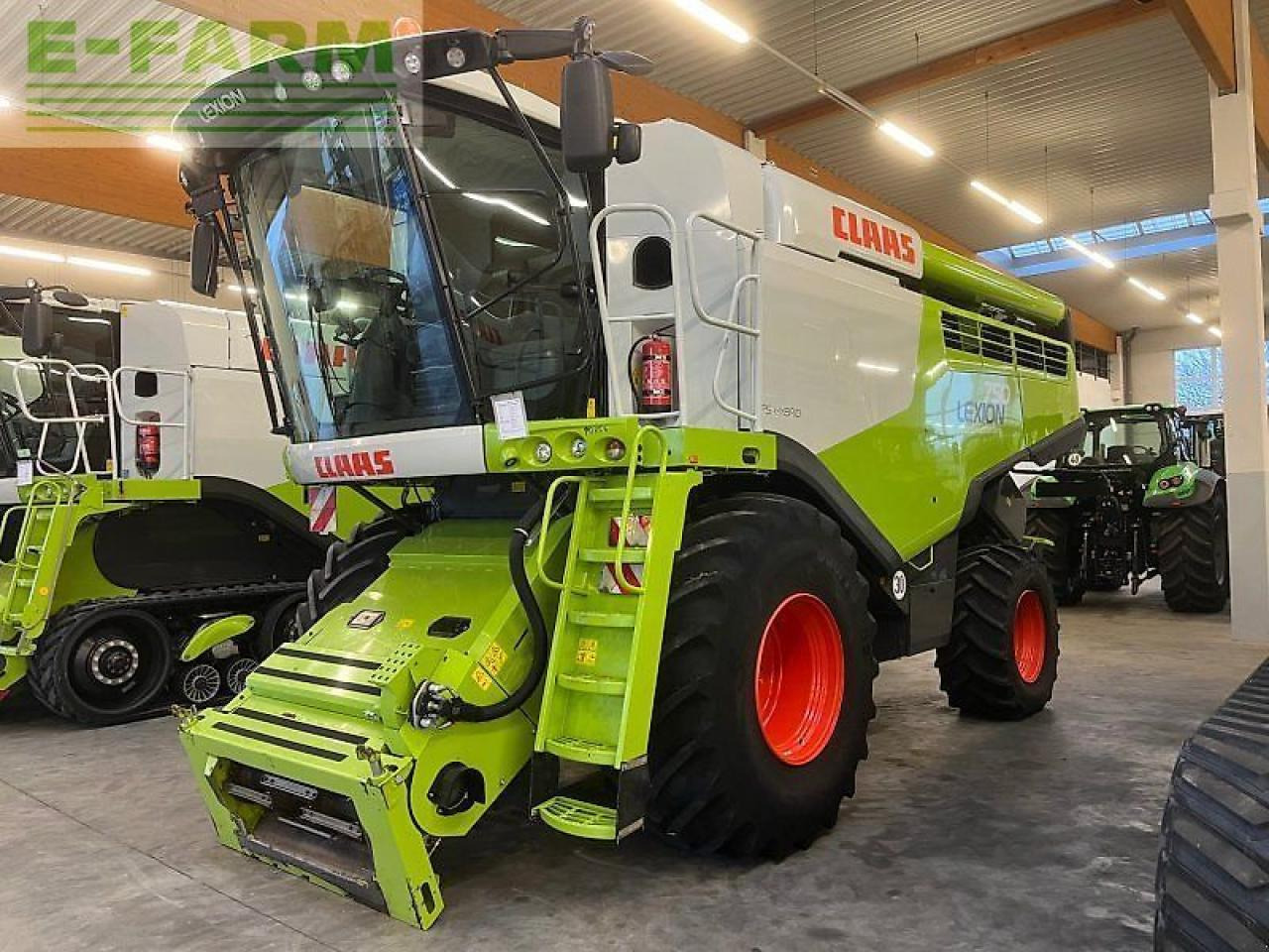 CLAAS lexion 750 - Θεριζοαλωνιστική μηχανή: φωτογραφία 1 CLAAS lexion 750 - Θεριζοαλωνιστική μηχανή: φωτογραφία 1