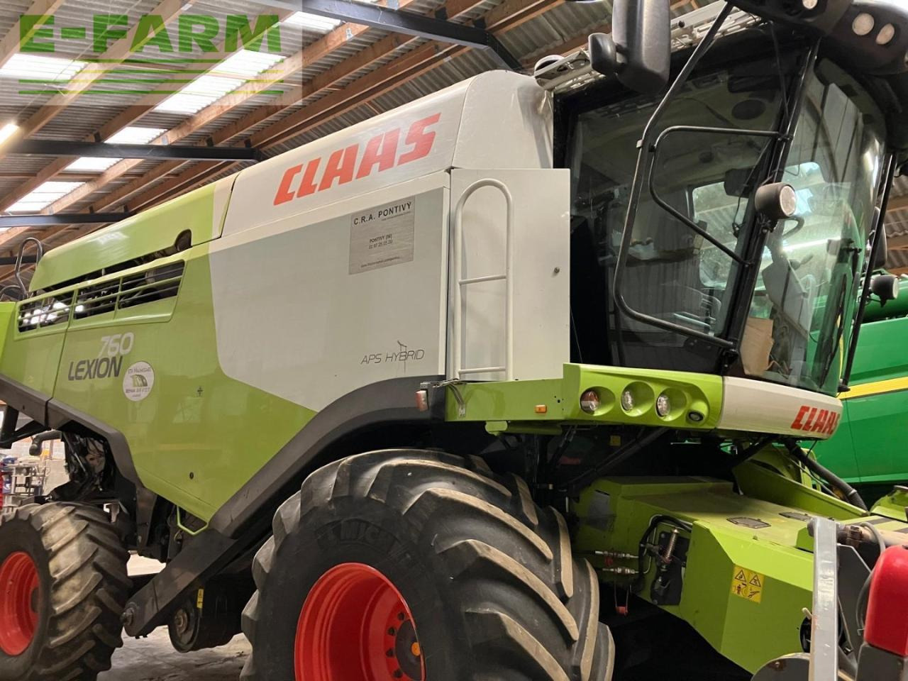 CLAAS lexion 760 t4i - Θεριζοαλωνιστική μηχανή: φωτογραφία 2 CLAAS lexion 760 t4i - Θεριζοαλωνιστική μηχανή: φωτογραφία 2