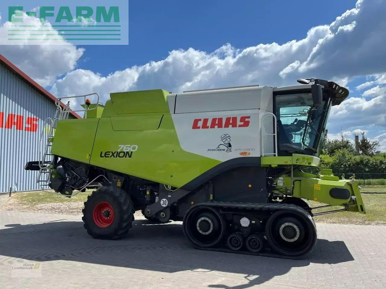 CLAAS lexion 760 terra trac - Θεριζοαλωνιστική μηχανή: φωτογραφία 4 CLAAS lexion 760 terra trac - Θεριζοαλωνιστική μηχανή: φωτογραφία 4