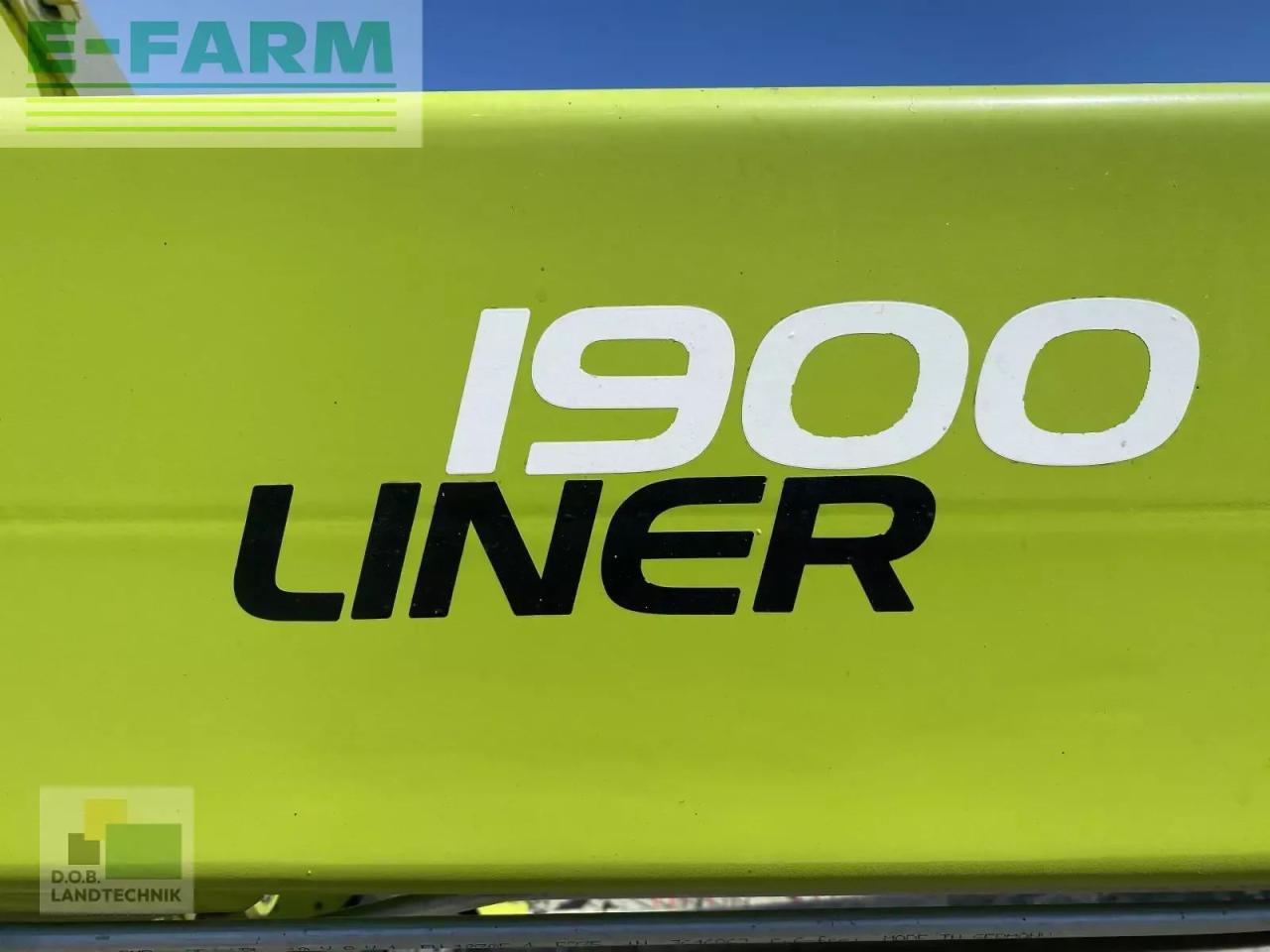 CLAAS liner 1900 - Χορτοσυλλέκτης: φωτογραφία 2 CLAAS liner 1900 - Χορτοσυλλέκτης: φωτογραφία 2