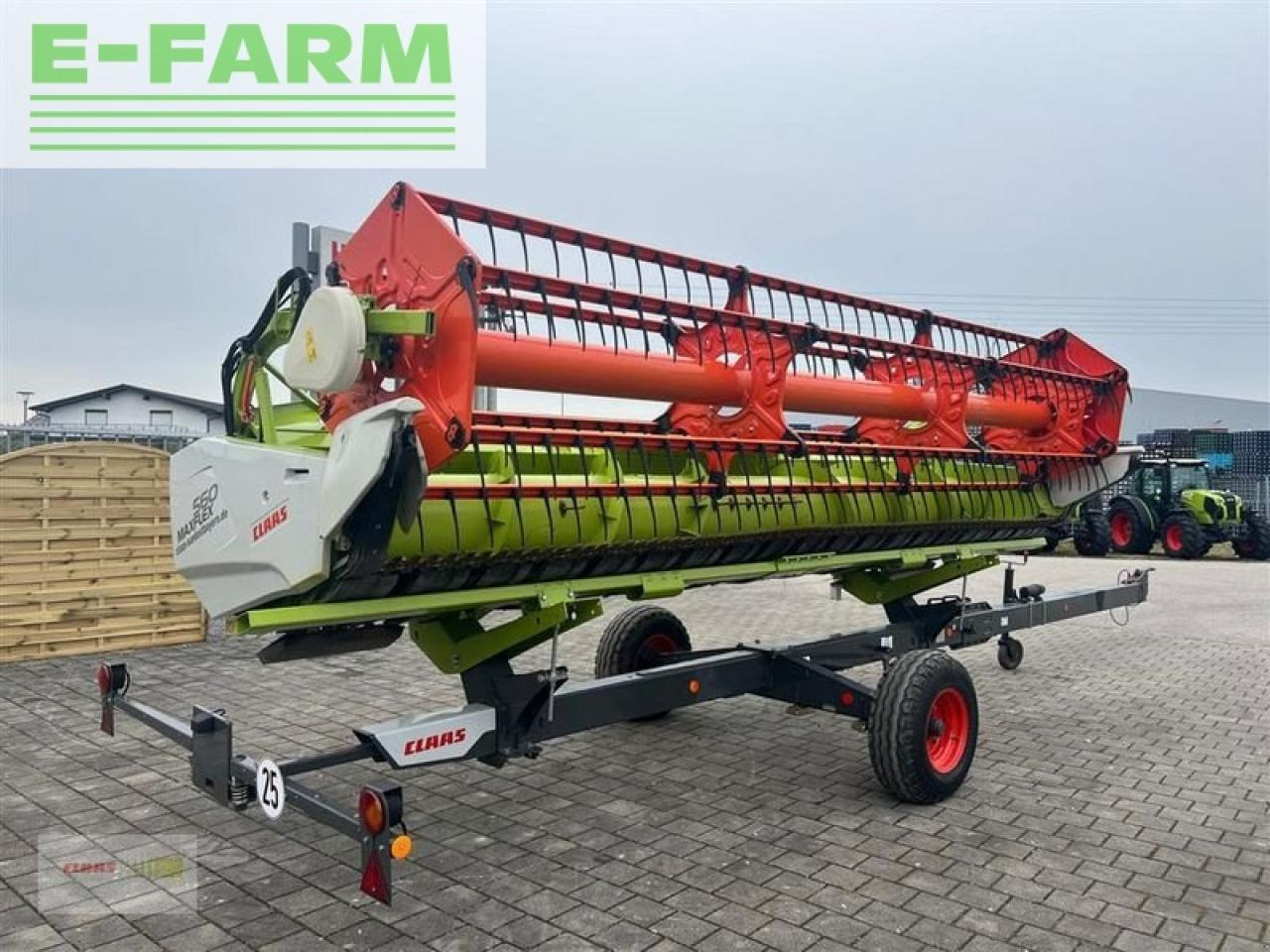 CLAAS maxflex 560 + tw - Τρακτέρ: φωτογραφία 5 CLAAS maxflex 560 + tw - Τρακτέρ: φωτογραφία 5