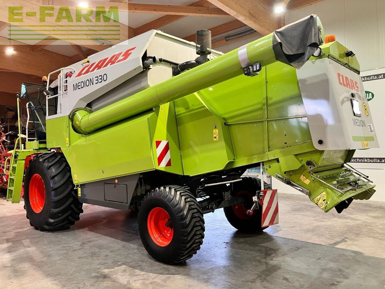 CLAAS medion 330 - Θεριζοαλωνιστική μηχανή: φωτογραφία 4 CLAAS medion 330 - Θεριζοαλωνιστική μηχανή: φωτογραφία 4