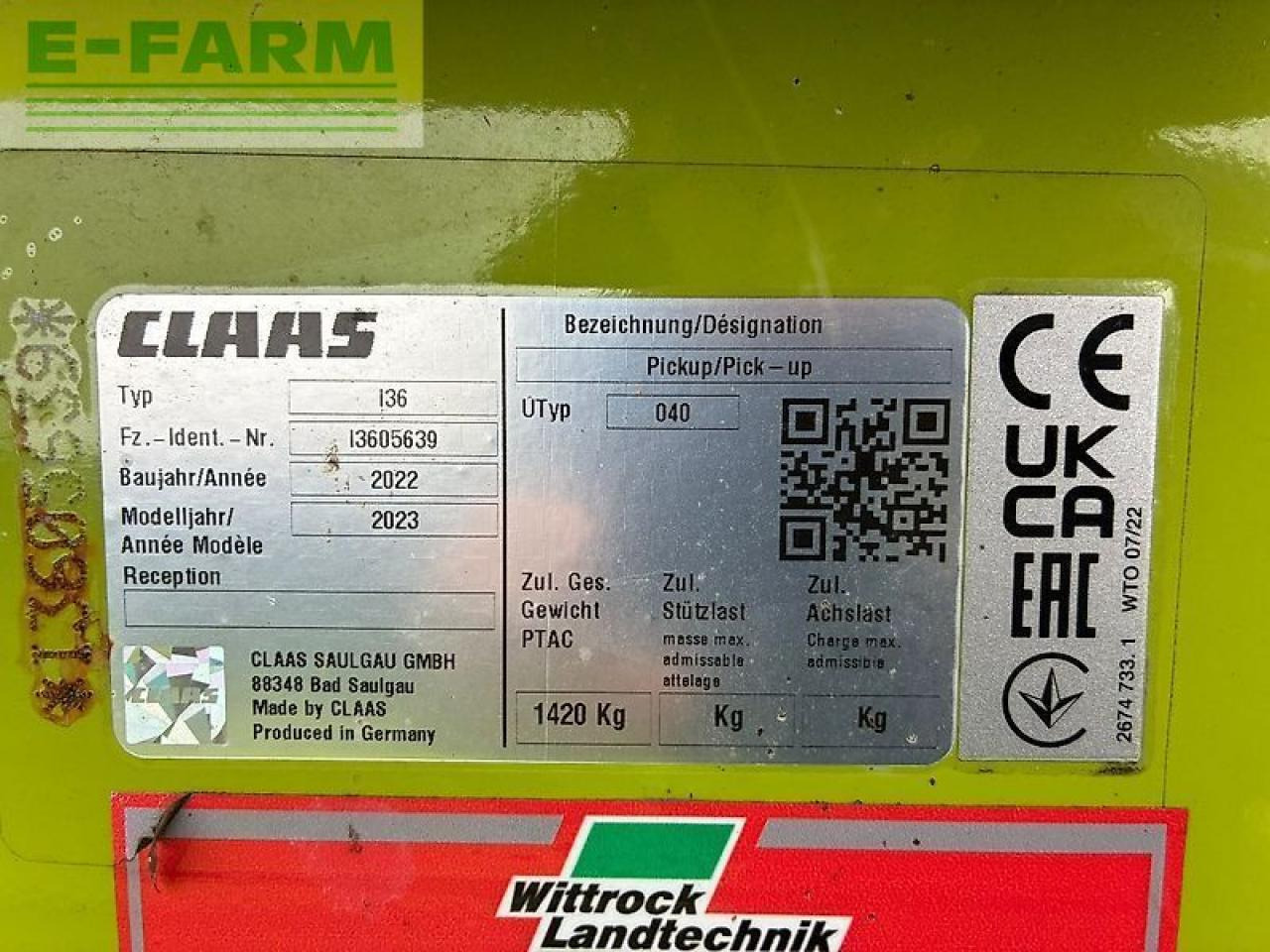 CLAAS pu 300 profi contour - Εξαρτηματα - Ενσιρωτική μηχανή: φωτογραφία 4 CLAAS pu 300 profi contour - Εξαρτηματα - Ενσιρωτική μηχανή: φωτογραφία 4