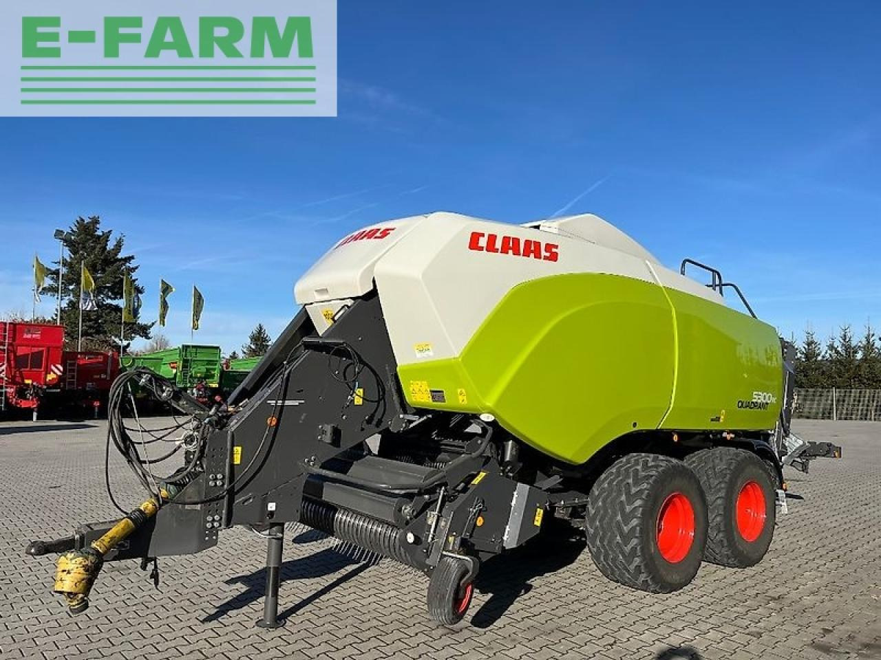 CLAAS quadrant 5300 rc - Χορτοδετική μηχανή τετράγωνες μπάλες: φωτογραφία 1 CLAAS quadrant 5300 rc - Χορτοδετική μηχανή τετράγωνες μπάλες: φωτογραφία 1