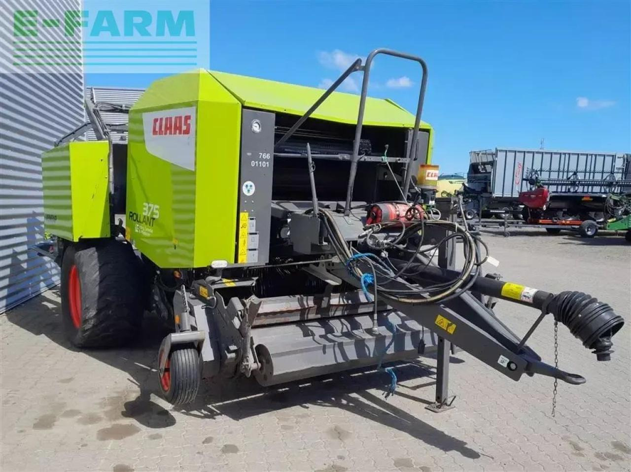 CLAAS rollant 375 - uniwrap - Χορτοδετική μηχανή τετράγωνες μπάλες: φωτογραφία 4 CLAAS rollant 375 - uniwrap - Χορτοδετική μηχανή τετράγωνες μπάλες: φωτογραφία 4