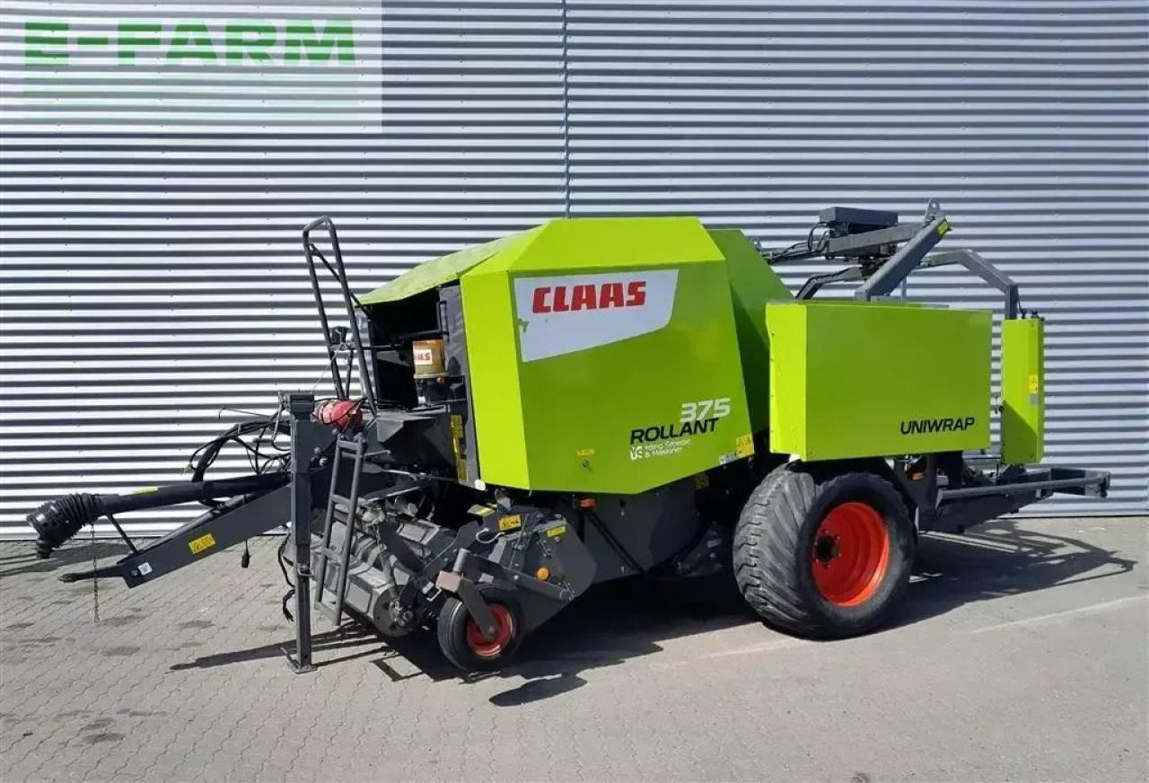 CLAAS rollant 375 - uniwrap - Χορτοδετική μηχανή τετράγωνες μπάλες: φωτογραφία 1 CLAAS rollant 375 - uniwrap - Χορτοδετική μηχανή τετράγωνες μπάλες: φωτογραφία 1